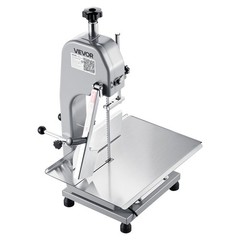 VEVOR Commercial Electric Meat Bandsaw 1100/1500W Bone Saw Frozen Bones & Meat