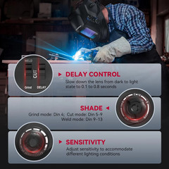 ARCCAPTAIN MIG Welder 250A 6 in 1 Aluminum MIG/Stick/Lift TIG & Welding Helmet🔥
