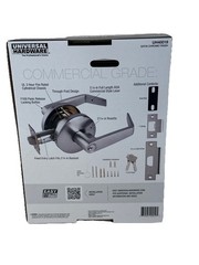 Universal Hardware Commercial Flat Lever Keyed Entry Satin Chrome Finish UH40019