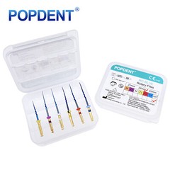 POPDENT Dental Endo Rotary Files X-Pro Gold Taper NITI Endodontic Root Files