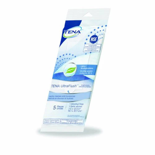 Personal Wipe TENA UltraFlush Soft Pack Aloe / Vitamin