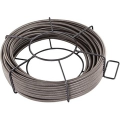 VEVOR Drain Cable Sewer Cable 75Ft 3/8In Drain Cleaning Cable Auger Snake Pipe