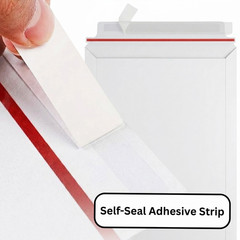 Rigid Photo Document Mailers Shipping Envelopes White 100 Pieces 11″ x 13.5″