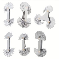 Multi-Size Thread Gauge – Metric & Imperial for Screw Thread Measurement（52pc）