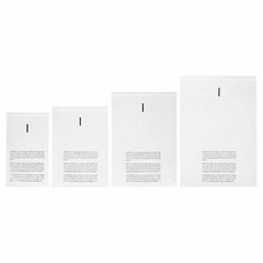 Suffocation Warning Clear Poly Bags