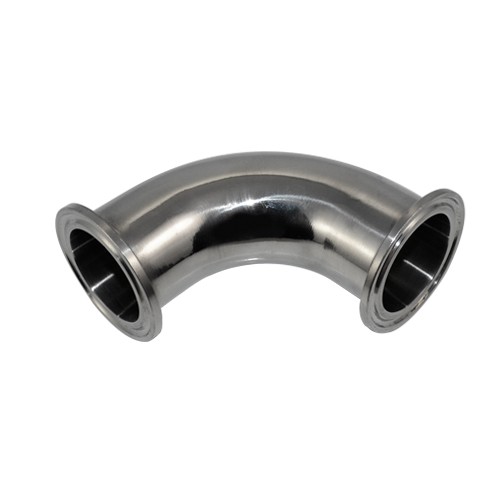 1.5” in inch Sanitary 90 Degree Elbow Pipe Tri Clamp Ferrule Stainless Steel 316