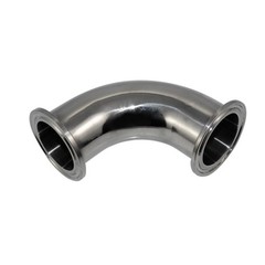 1.5” in inch Sanitary 90 Degree Elbow Pipe Tri Clamp Ferrule Stainless Steel 316