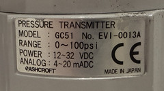 NEW ASHCROFT GC517F0242CD100#G-XCG INDICATING TRANSMITTER GC517F0242CD100GXCG