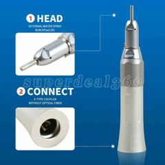 YABANG NSK Style Dental FX65 Slow Low Speed Straight Nose Cone Handpiece HP Burs