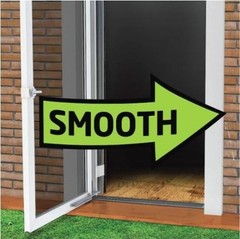 Touch ‘n Hold Door Closer Kit – White