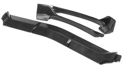 BriSunshine Carbon Fiber Front Lip Compatible with 2015-2018 C Class W205 C300