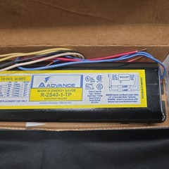Advance MARK III Energy Saver Rapid Start Ballast R-2S40-1-TP 120V 60Hz New