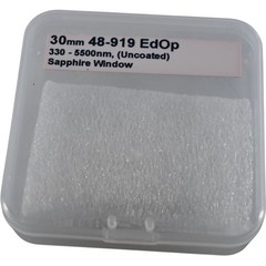 NEW Edmund Optics 48-919 30mm Uncoated Sapphire Optical Window 330-5500nm