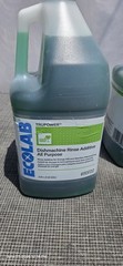ECOLAB 6113722 Trupower All Purpose Dishmachine Rince Additive 2 Gallons