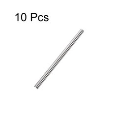 10pcs 6mm x 100mm 304 Stainless Steel Solid Round Rod for RC DIY Craft