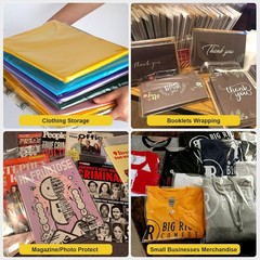 100 14X18 1.5 Mil Bags Resealable Clear T-Shirt Catalog Plastic Opp Cello Bag