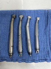 Dentsply Midwest High Speed Contra Angle Handpiece Lot, Autochuck 4-Hole