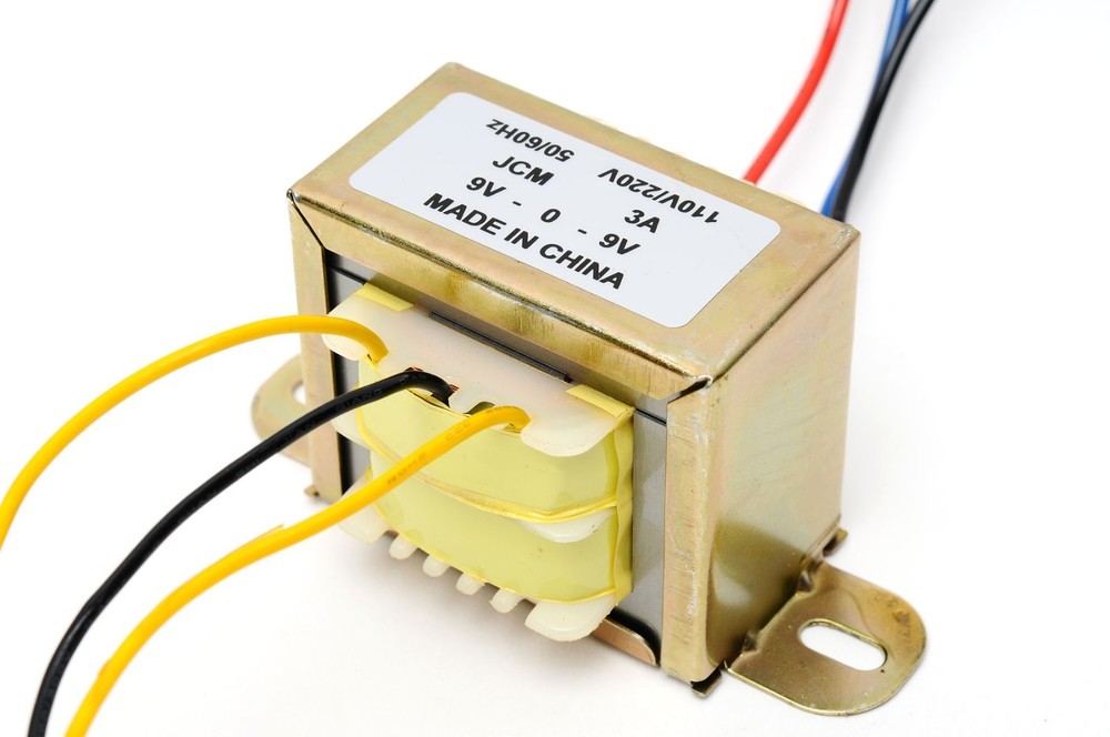110/220VAC to 18VAC 3000mA 3A Center Tap Power Transformer 9V-0-9V 18VAC 9Vx2