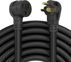 40Ft 250 Volt Welder Extension Cord 8 AWG Power Extension for Welding Machines，