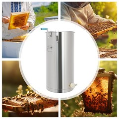 Manual Honey Extractor 2 Frame Beekeeping Honeycomb Spinner Stainless Steel