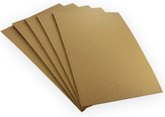10 8.5X11 Corrugated Cardboard Filler Inserts Sheet Pads 1/16″ Thick 8.5 x 11