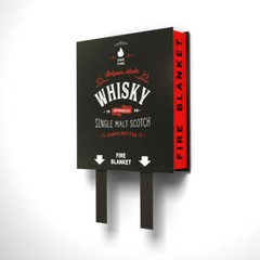 Design Fire Blanket – Design Fire Blanket – Red Whisky