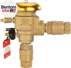 765 Series 1″ Bronze Pressure Vacuum Breaker Backflow Preventer, Quarter Turn Sh