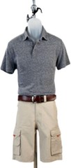 3 Clothing Display Torso Forms Fits S-L Hanging Male Mannequin White Hollow Back