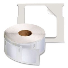 DYMO LabelWriter Multipurpose Labels, 1″ x 1″, White, 750 Labels/Roll