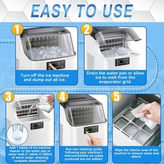 Ice Machine Cleaner Tablets Descaler (36 Pack) – Portable Ice Maker Cleaner, Nic