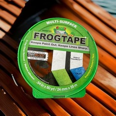FROG TAPE Multi-Surface PREMIUM Painter’s Tape 1 Roll/0.94″ x 60 Yds, Green