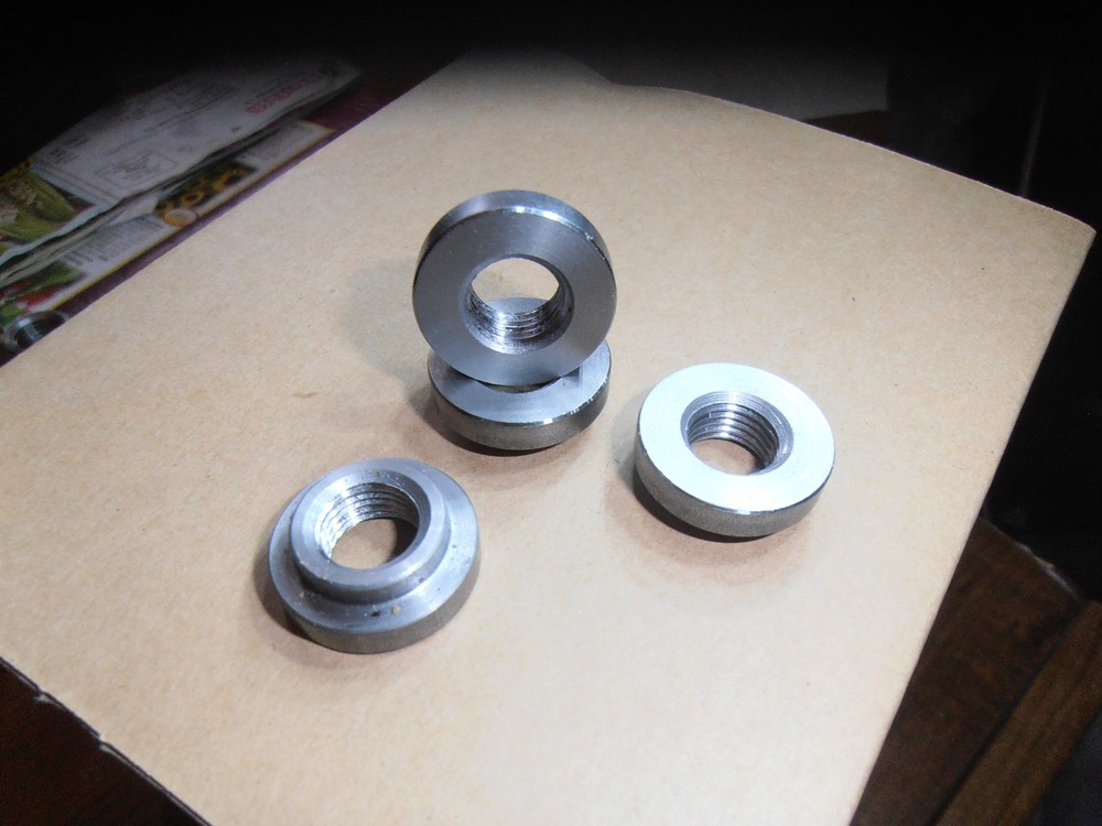 4 pieces 3/8″ NPT. Weld Bungs MILD STEEL Made in the USA. 4 PIECES