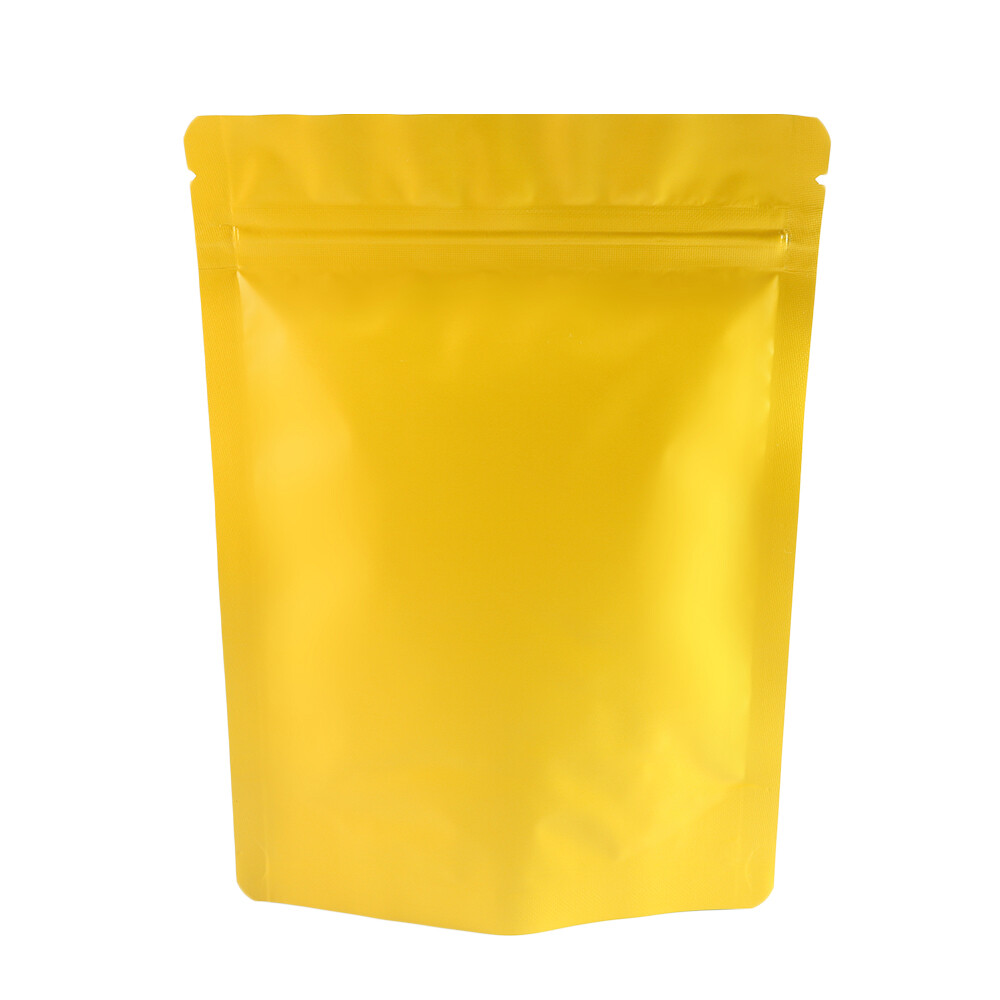 50/100 Heavy Duty Matte Colored Seal Seal Zipper Seal Bags Food Safe Snack Pouch