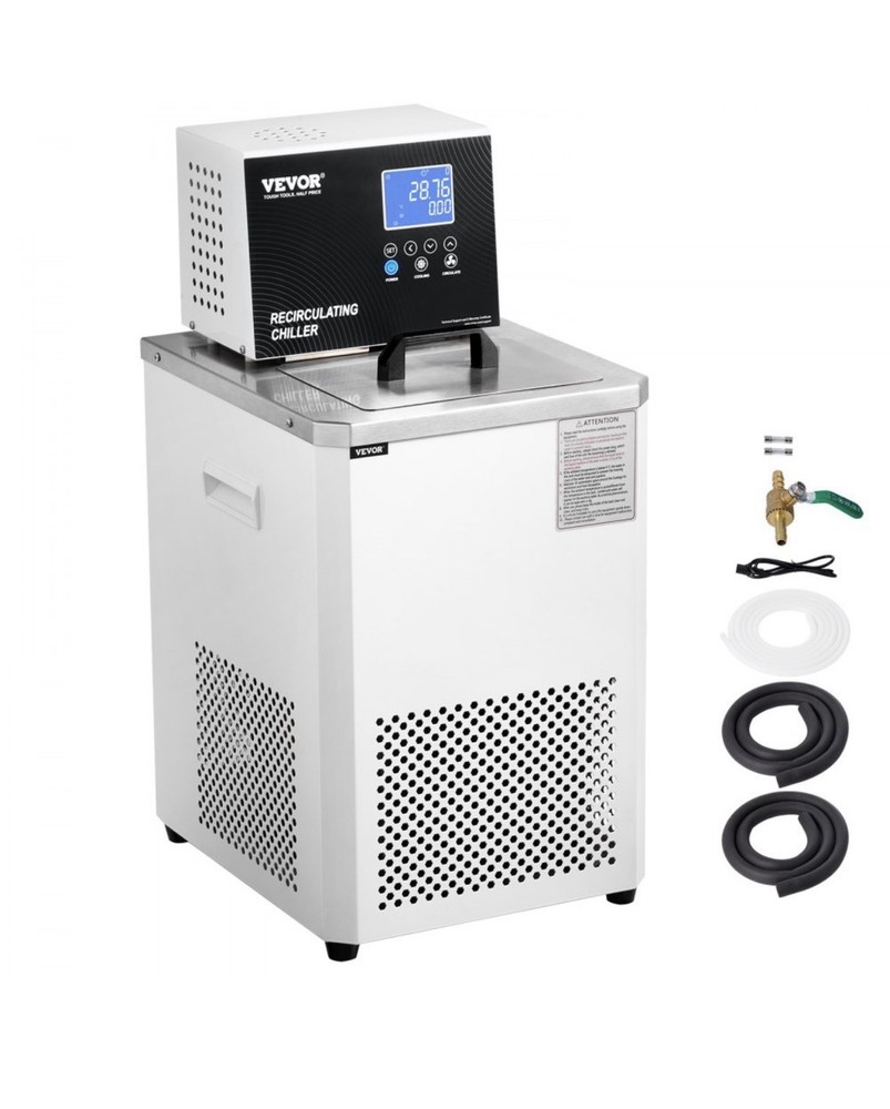 -5℃~100℃ 6L Laboratory Recirculating Chiller Heating And Cooling Circulator Bath