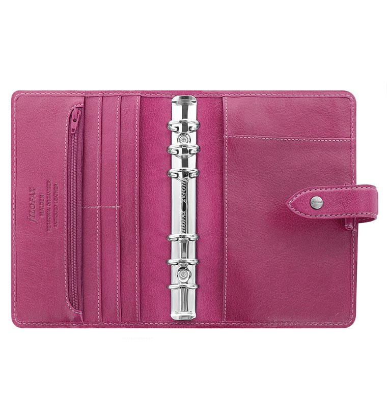1 Filofax A6 Personal Malden Organiser Planner Diary Plan Fuchsia Leather 026028