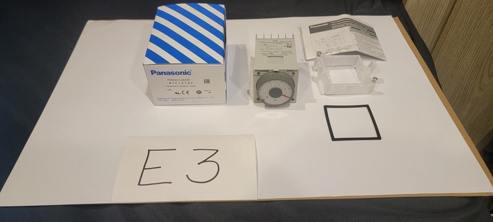 Panasonic NAIS Relay MULTIRANGE Timer PM4HA-H-24VSW ATC12102 Free Shipping USA