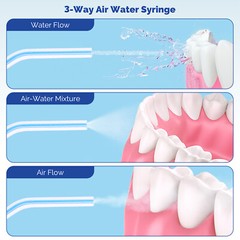 Up to 2500, Dental 3-Way Air Water Syringe Disposable Spray Tips Triple Nozzles