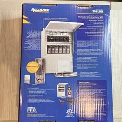 Reliance 30-Amp ProTran 2 Manual Transfer Switch Pre Wired 6-Circuit Kit 306LRK