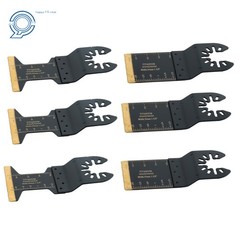 50PCS 4 Types Titanium Oscillating Tool Blades Curved Edge Oscillating Saw Blade