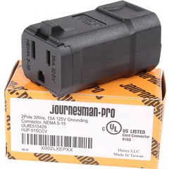 Female Extension Cord Replacement Ends 15 Amp Power Plug Electrical Repair 5-15