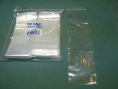 4,000 3 x 12 2 Mil Zip lock Top Seal Clear Poly Bags Incense, Jewelry, Food, FDA