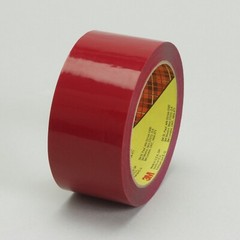Scotch Box Sealing Tape 371, Red, 48 mm x 100 m, 36 per case (Case of 36)