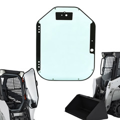 Fits Bobcat M Series S450 S510 S530 S550 S570 S595 Skid Front Door Glass 7120401