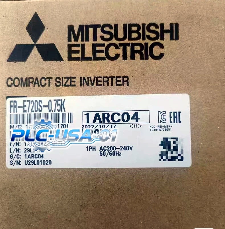1PCS Brand New Mitsubishi FR-E720S-0.75K Frequency Converter Fast shipment