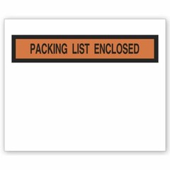 Packing List Envelopes Invoice Enclosed Slip Pouch Self Adhesive Shipping Labels