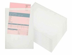 5.5”x7.5” Clear Packing List Envelope Adhesive Shipping Document Label Pouches