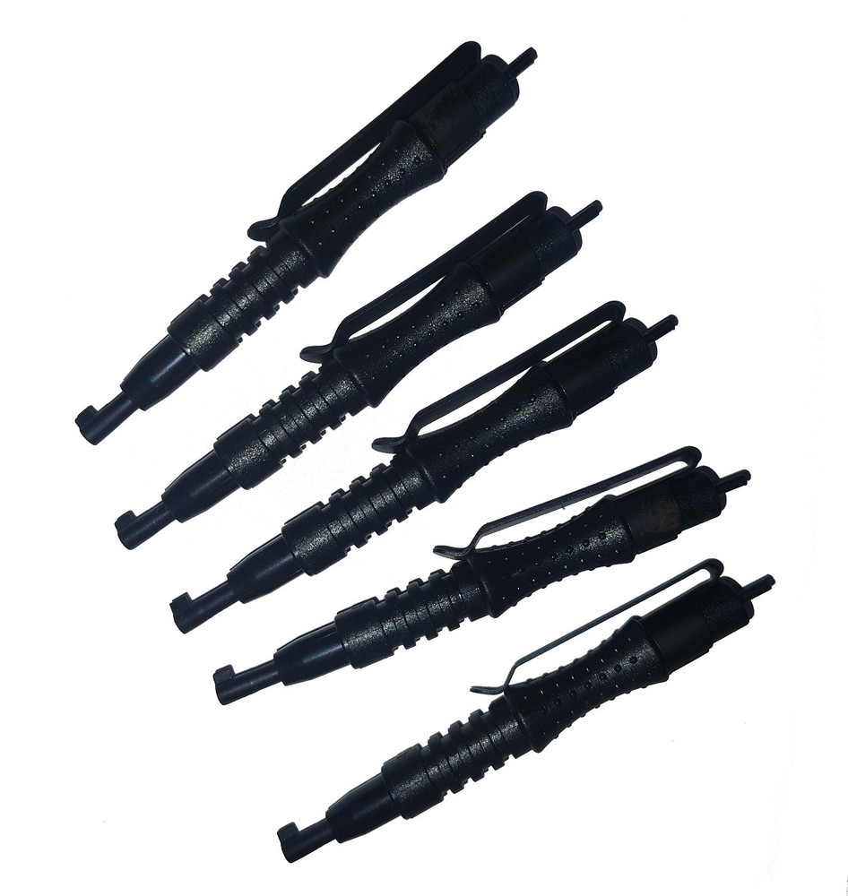 5 PACK! Universal POCKET Hand Cuff Handcuff Key CLIP police SEE CONDITION!!