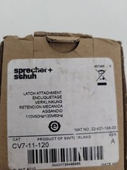 CV7-11-120 Sprecher+Schuh 120V 60Hz Latch Attachment – Next Day Option – New