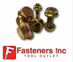 429 Piece Grade 10.9 Metric Flange Bolt & Flange Nut Assortment Kit Yellow Zinc