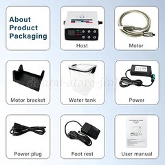 Dental Brushless LED Electric Motor fit 1:1 /1:5 /16:1 For Lab Practice MX USA